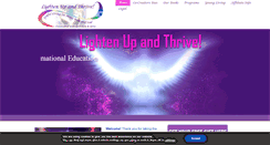 Desktop Screenshot of lightenupandthrive.com